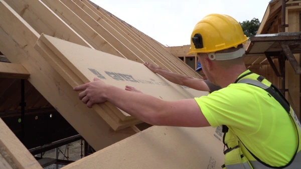 Woodfibre boards regulate temperature in both Summer and Winter.