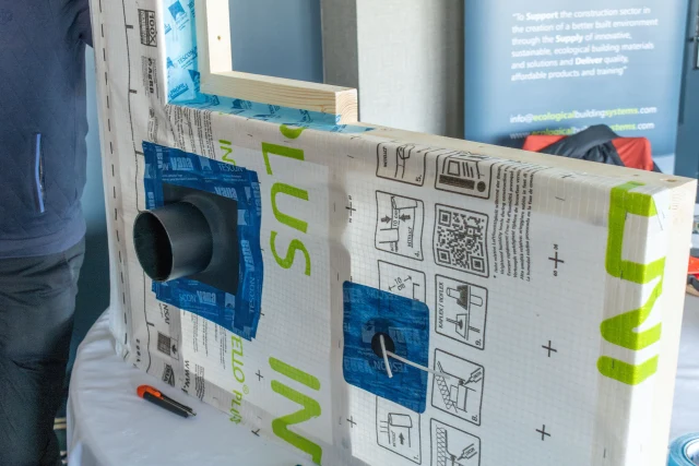 Ecological Building Systems Take Airtightness To The Road