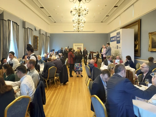Dinner tables at the Towards NetZero Awards
