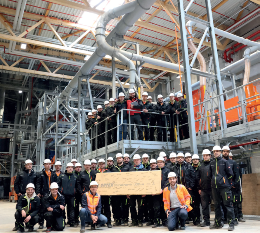 Gutex Expands Production with New Plant as Demand for Wood fibre Insulation Grows.