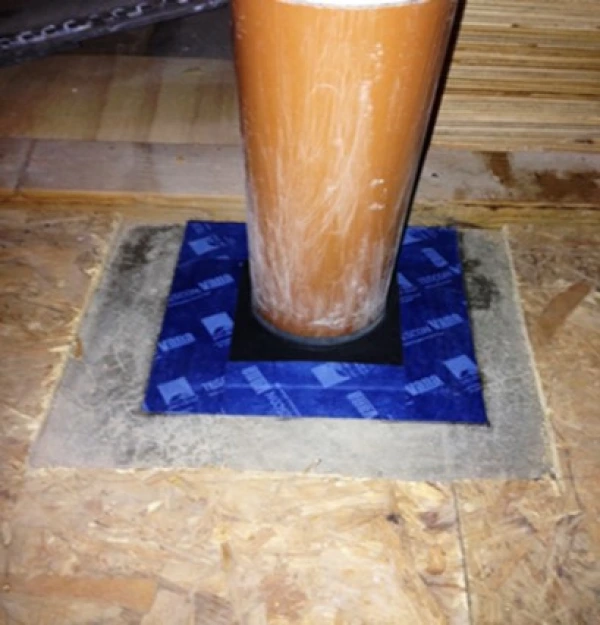 Fig. 21. Pro Clima Roflex airtight pipe grommet
