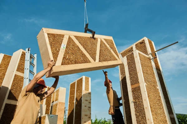 Swindon - EcoCocon Straw Wall Panel System