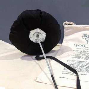Wooltherm 8'' Chimney Draught Excluder Round