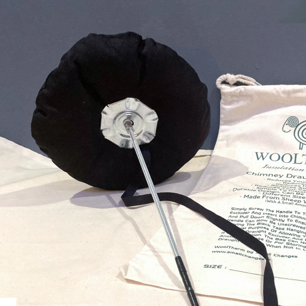 Wooltherm 8'' Chimney Draught Excluder Round