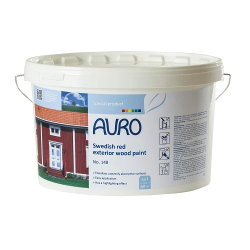 Auro Swedish Red Exterior Wood Paint 148