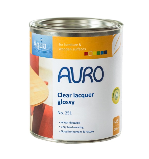 Auro Clear Lacquer Gloss 251 Ecological Building Systems