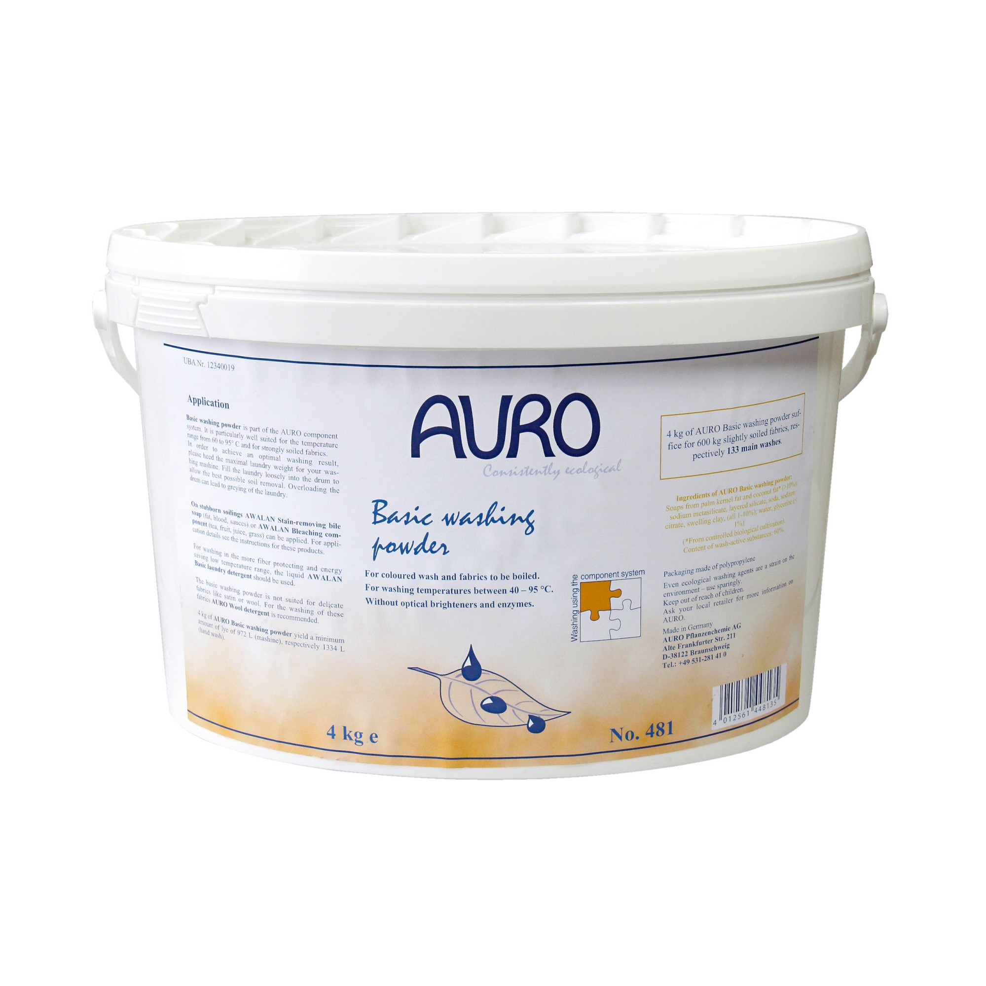 Auro Washing Powder 481 - 4kg
