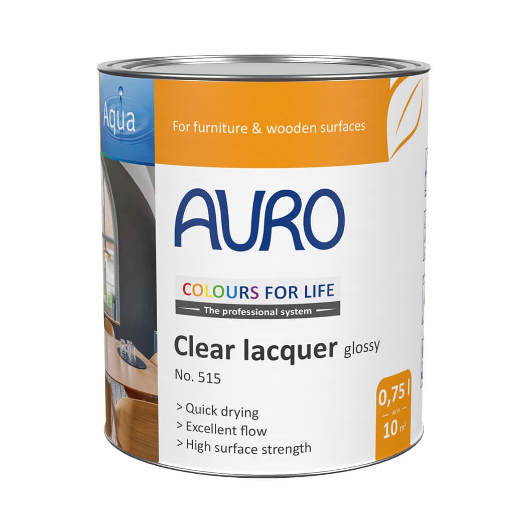 Clear clearance lacquer glossy