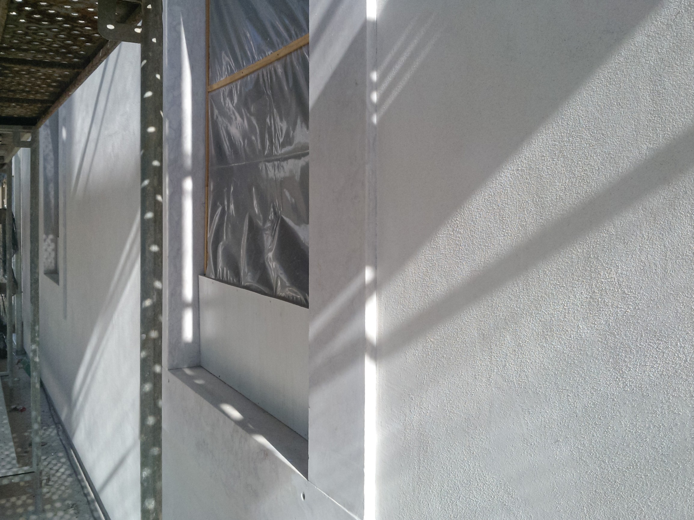 Argatherm external finish over Diathonite Evolution