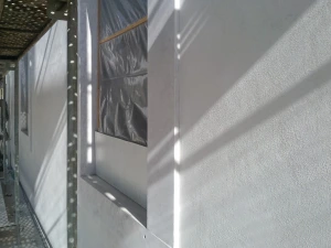 Argatherm external finish over Diathonite Evolution