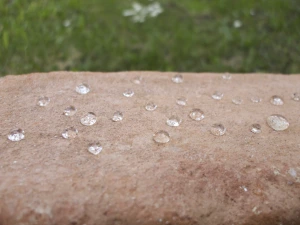 Stone surface treated with BKK Eco