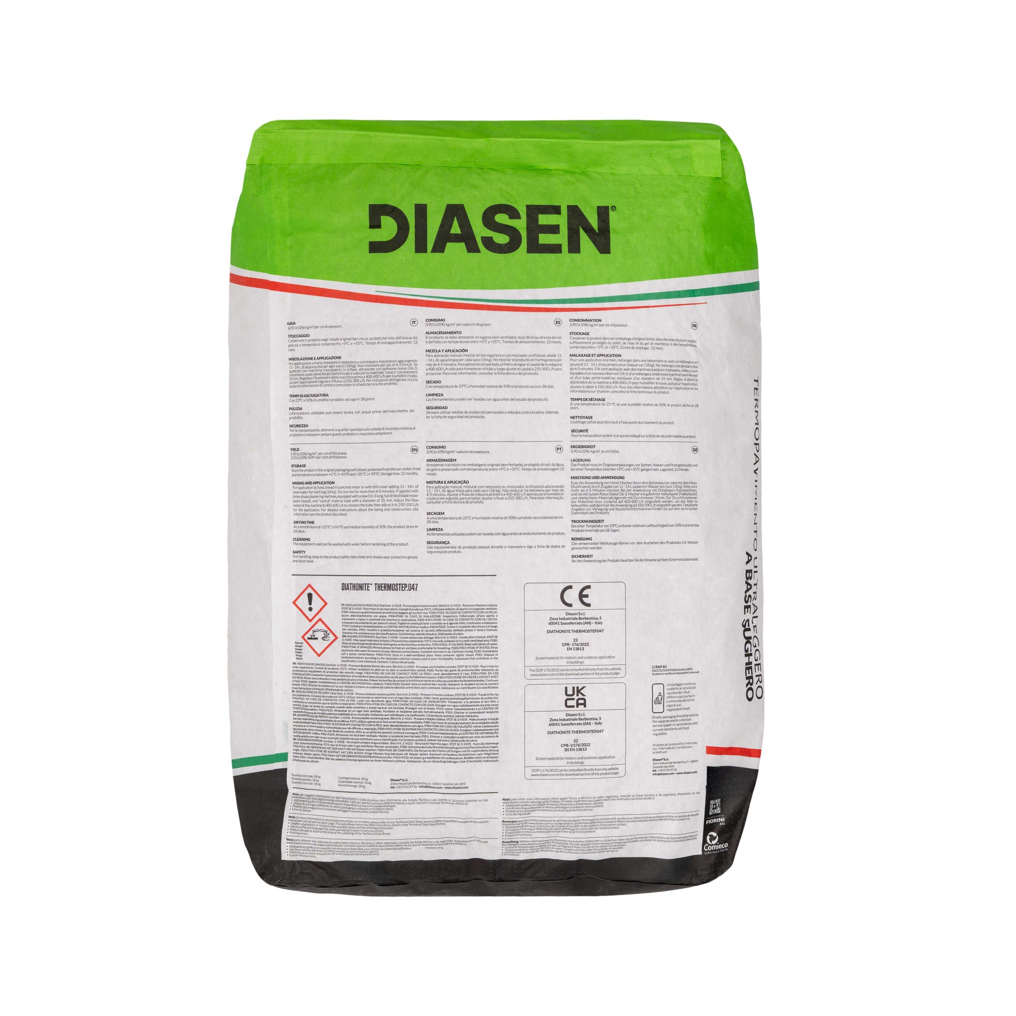 Diasen Diathonite Thermostep.047 Screed