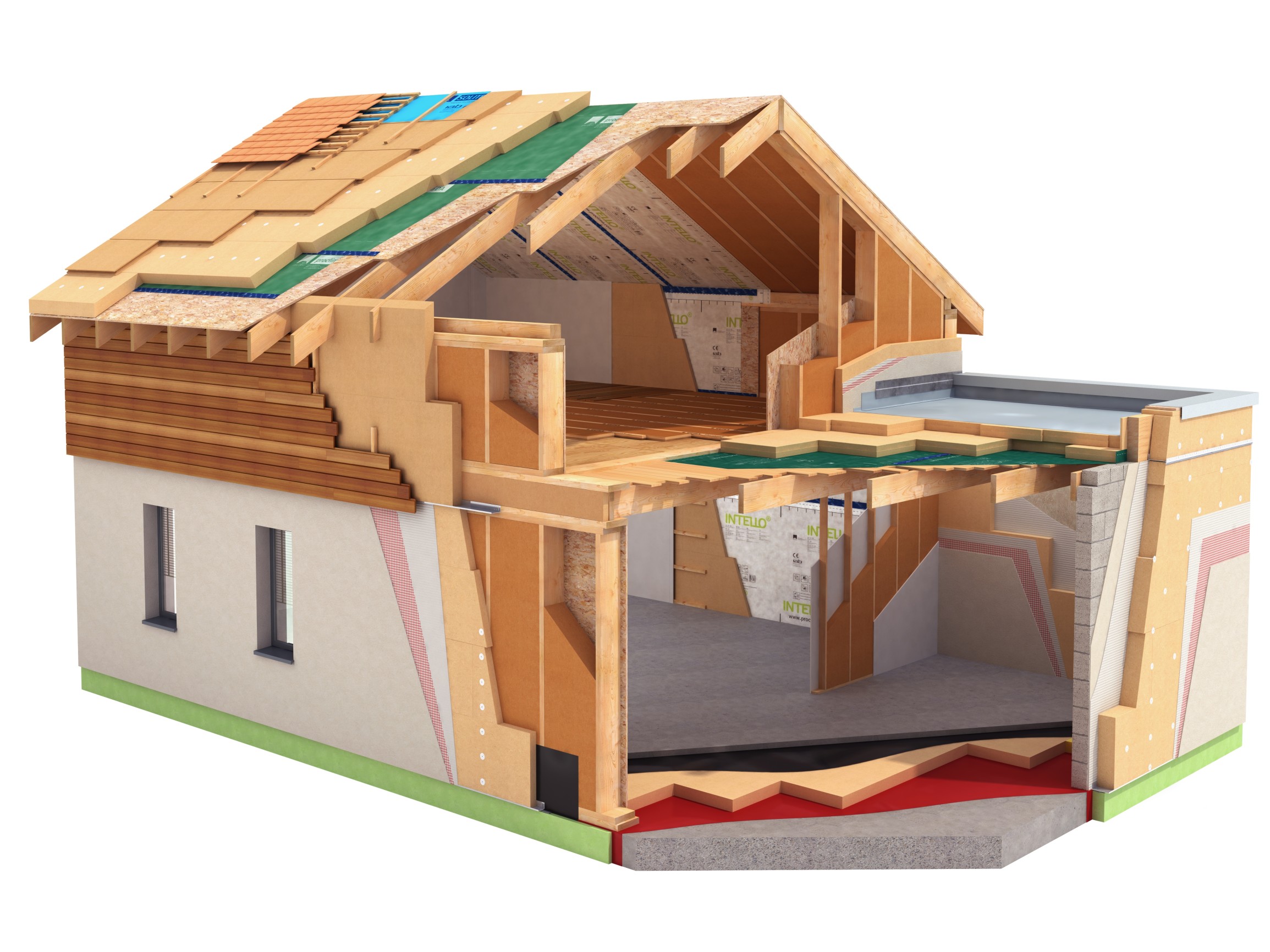 Gutex whole house insulation systems