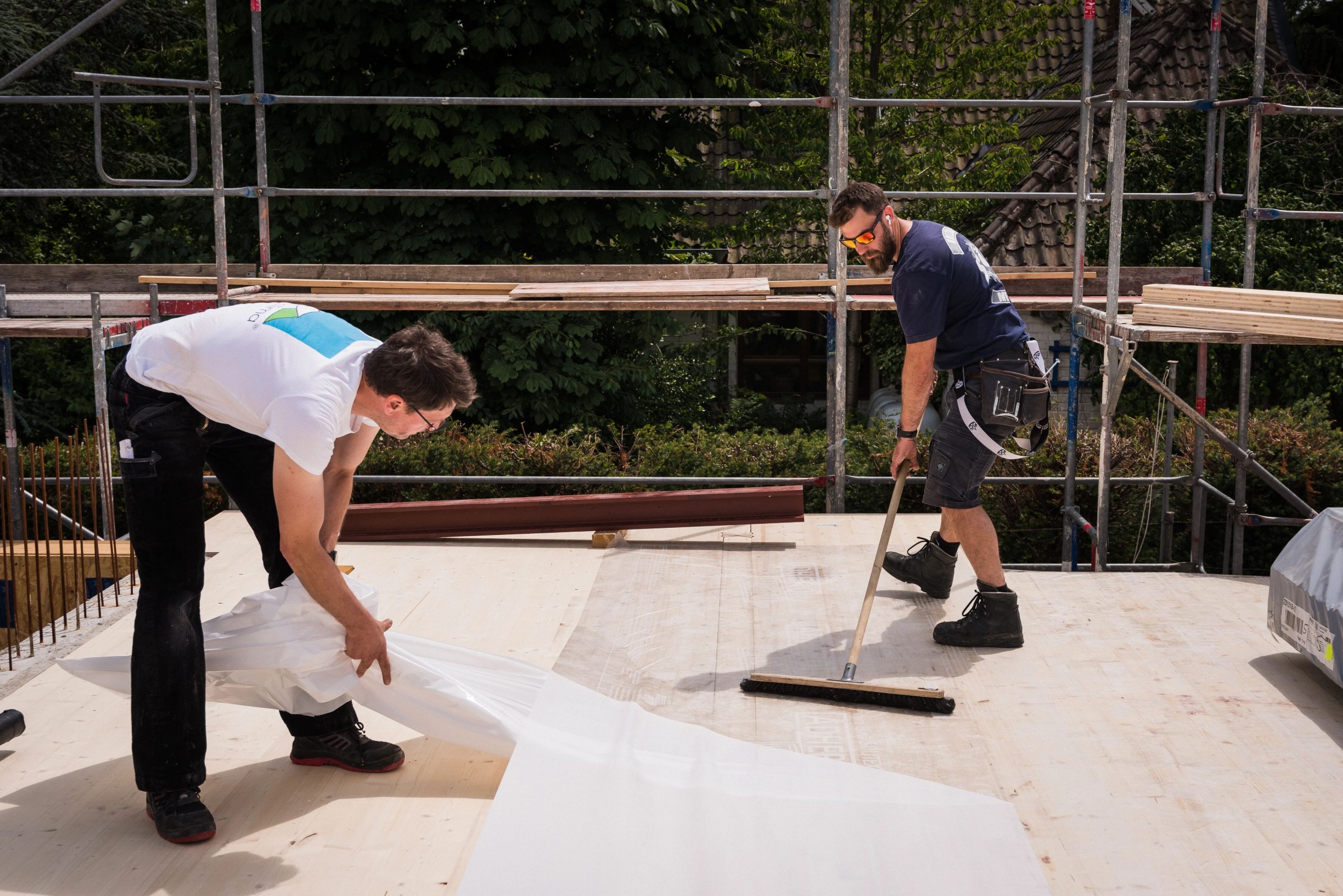 Solitex Adhero Visto being applied