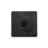 Kaflex Duo Black grommet for sealing twin cables/pipes Kaflex Duo Black grommet for sealing twin cables/pipes