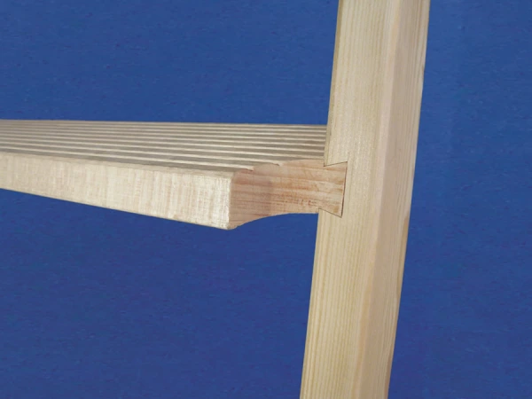 Tongue & Groove fitting on ladder steps
