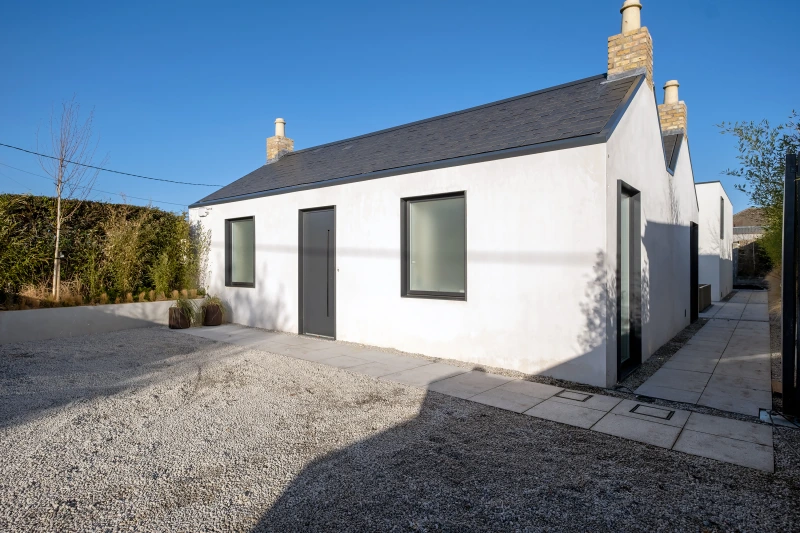 Cottage in Beaumont, Dublin, following application of Diasen Diathonite Thermactive externally.