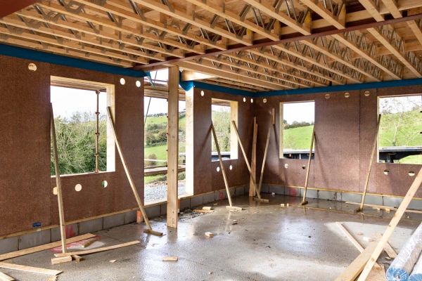 Superpan Vapourstop in kitchen area showing windows and door