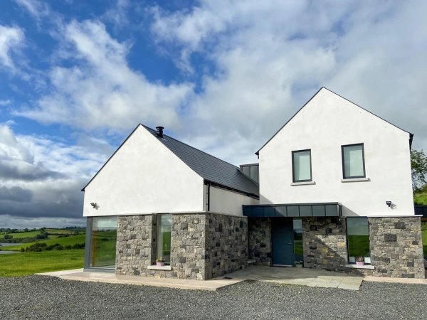 Cavan Passive House Side View