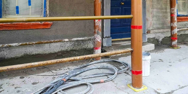 Diathonite Evolution applied to the external walls of a historical building
