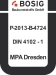 Bosig MPA Cert Logo